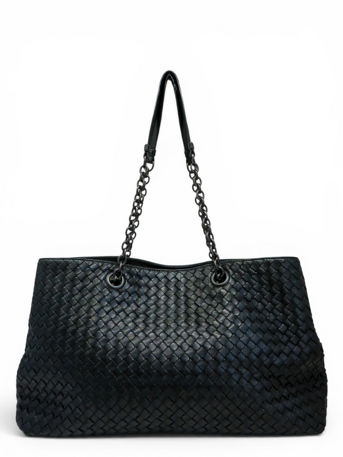 Bolso "Nappa Intrecciato Classic chain Tote"