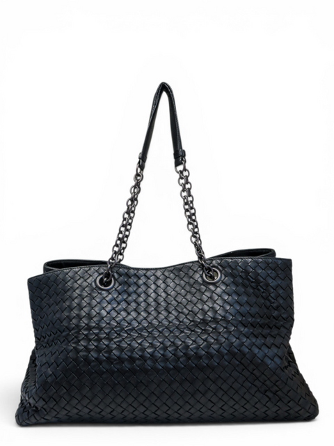 Bolso "Nappa Intrecciato Classic chain Tote"
