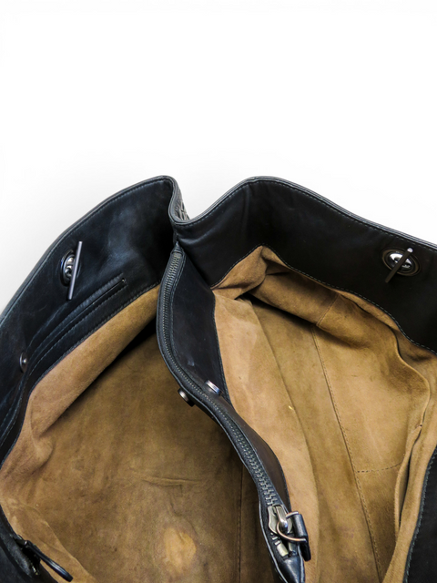 Bolso "Nappa Intrecciato Classic chain Tote"