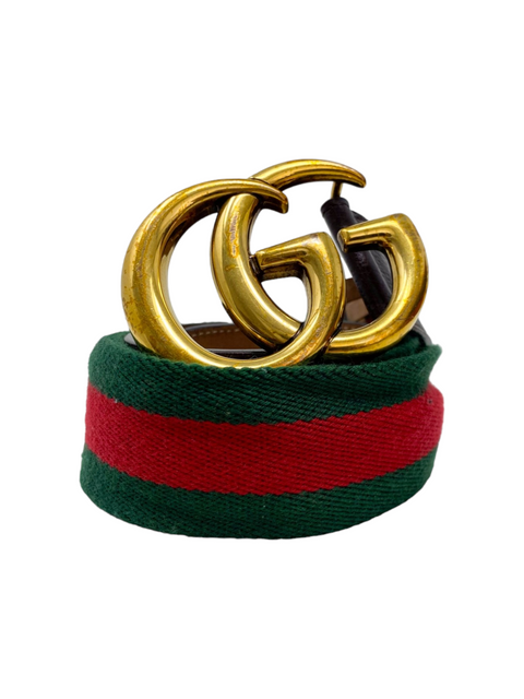 Correa "Double G Logo Canvas Belt"