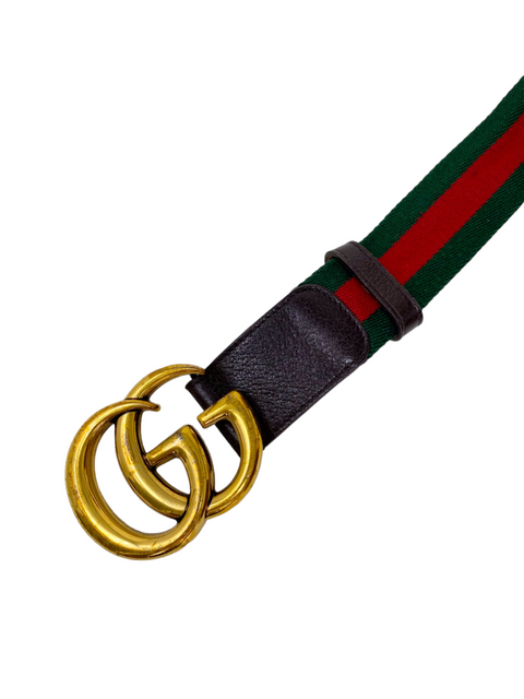 Correa "Double G Logo Canvas Belt"