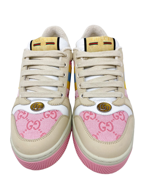 Tenis "Web Accent Leather Sneakers"