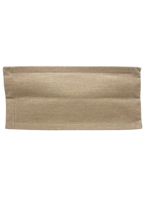 Bolso "Rive Gauche Small Tote Bag In Linen And Leather"