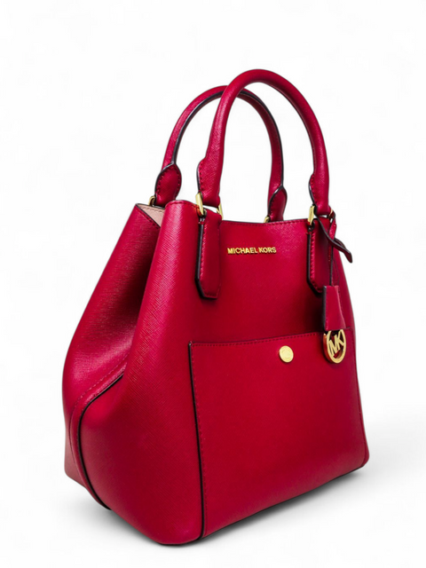 Bolso "Greenwich Saffiano Leather Satchet"