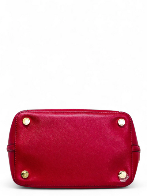 Bolso "Greenwich Saffiano Leather Satchet"