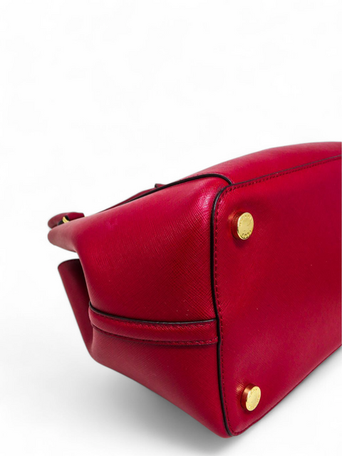 Bolso "Greenwich Saffiano Leather Satchet"