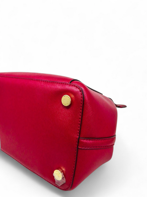 Bolso "Greenwich Saffiano Leather Satchet"