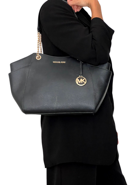 Bolso "Jet Set Large Saffiano Leather Shoulder Bag"