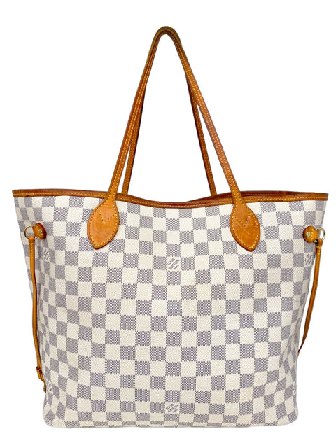 Bolso "Damier Azur Neverfull MM"
