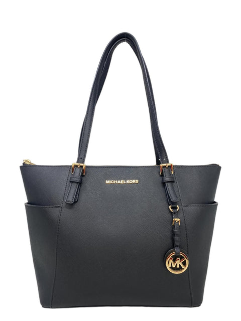 Bolso "Charlotte Large Saffiano Leather Top-Zip Tote Bag"