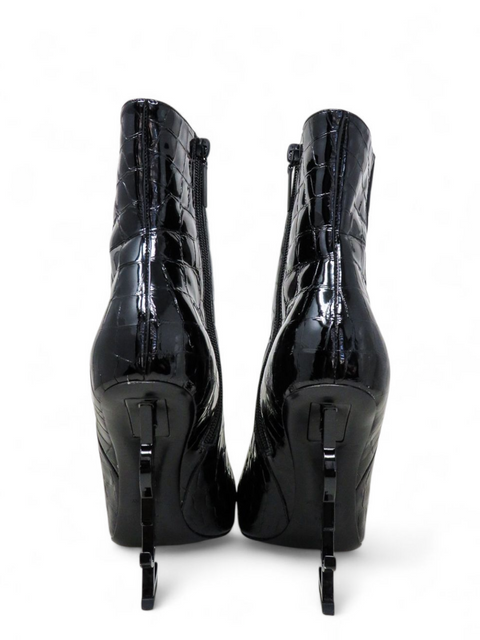 Botines "Opyum Croc Embossed Patent Leather"