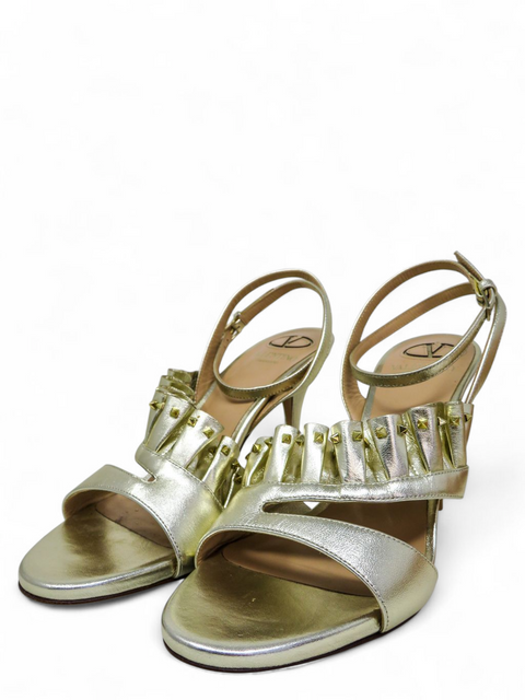 Tacones Champagne