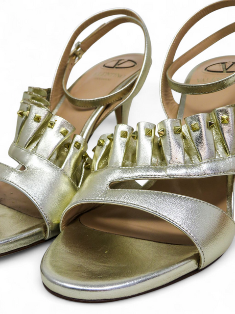 Tacones Champagne