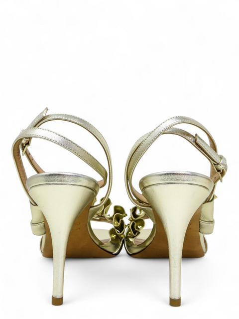 Tacones Champagne
