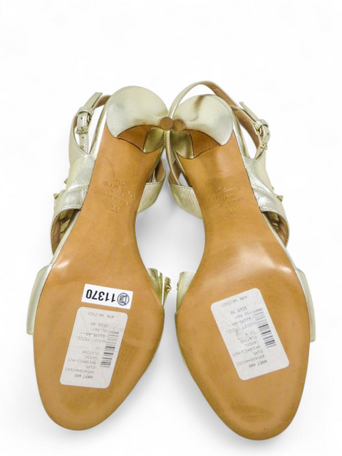Tacones Champagne