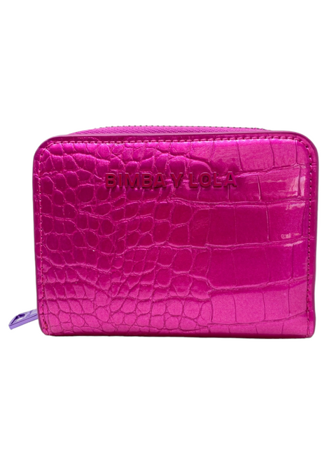 Billetera "Fuchsia Mock Croc"