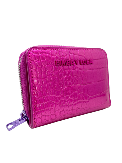 Billetera "Fuchsia Mock Croc"