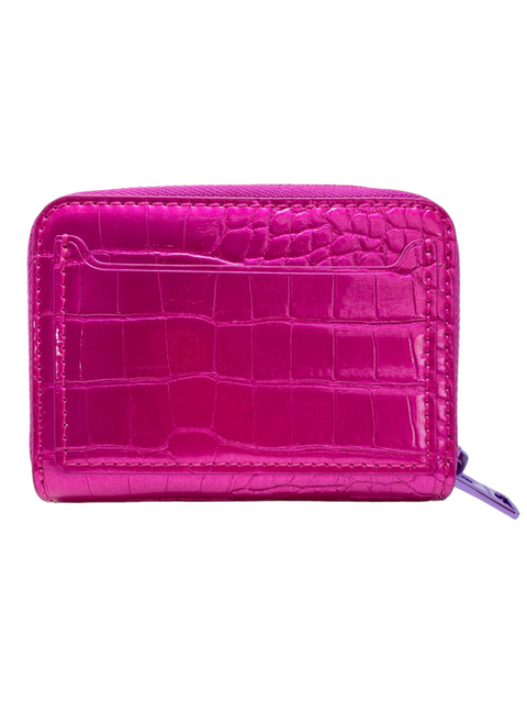Billetera "Fuchsia Mock Croc"