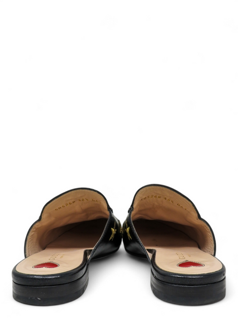 Mules "1955 Horsebit Accent Leather Mules"