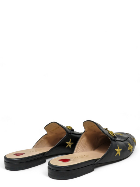 Mules "1955 Horsebit Accent Leather Mules"