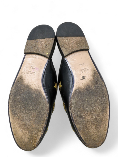 Mules "1955 Horsebit Accent Leather Mules"