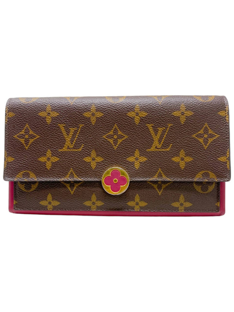 Billetera "Monogram Flore Long Wallet"