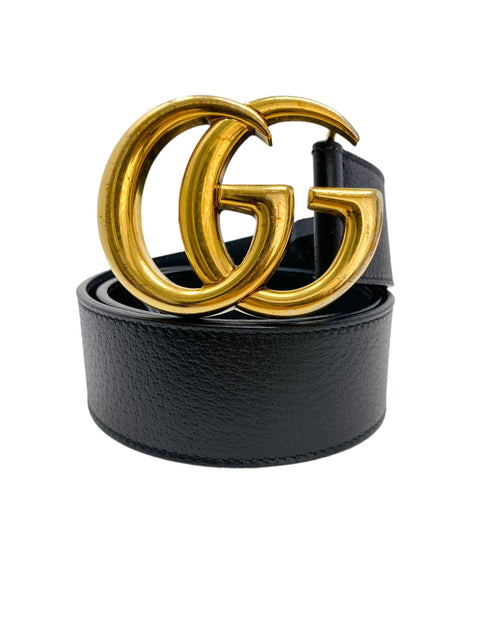 Correa "Leather Belt With Double G Buckle"