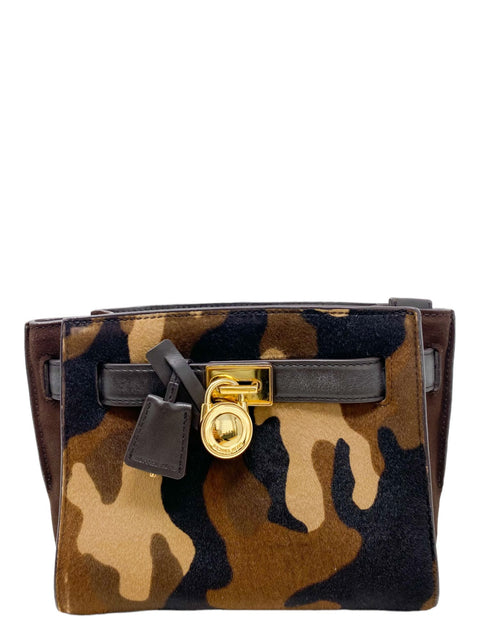 Bolso "Hamilton Small Calf Hair Traveler Camouflag"