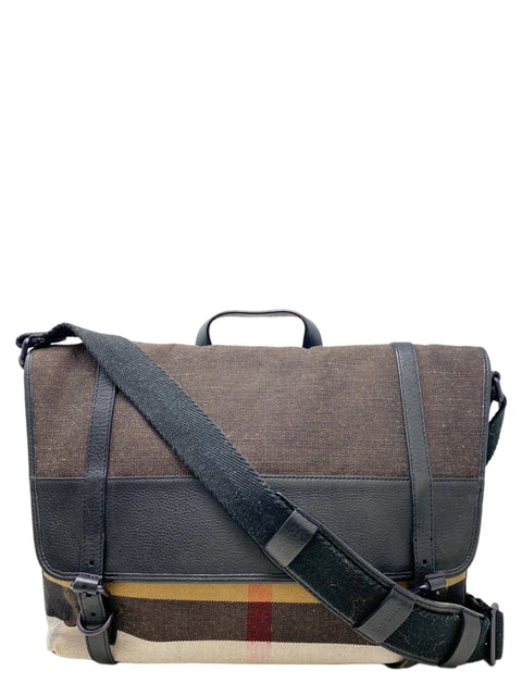 Maletín "Canvas House Check Crossbody Bag"