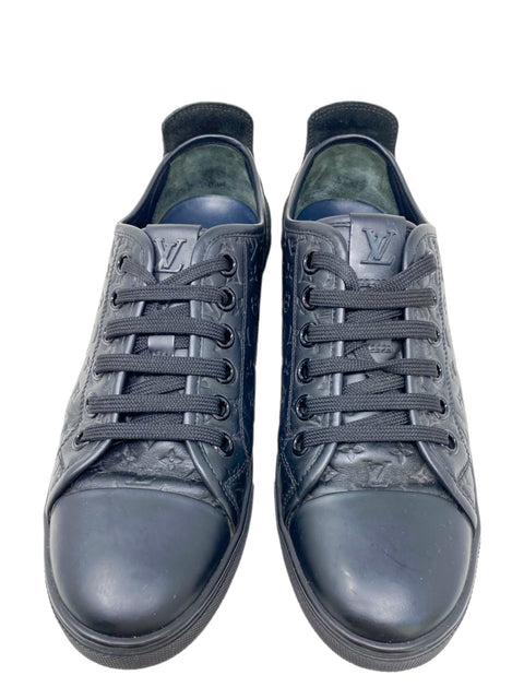 Tenis "Leather Colorblock Pattern Sneakers"