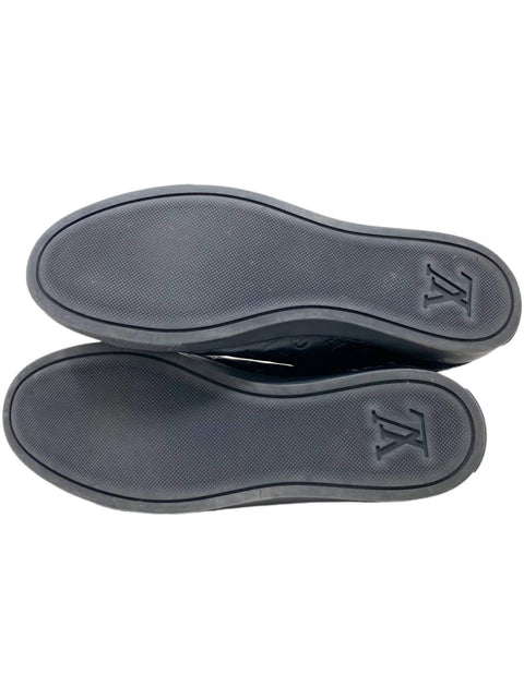 Tenis "Leather Colorblock Pattern Sneakers"