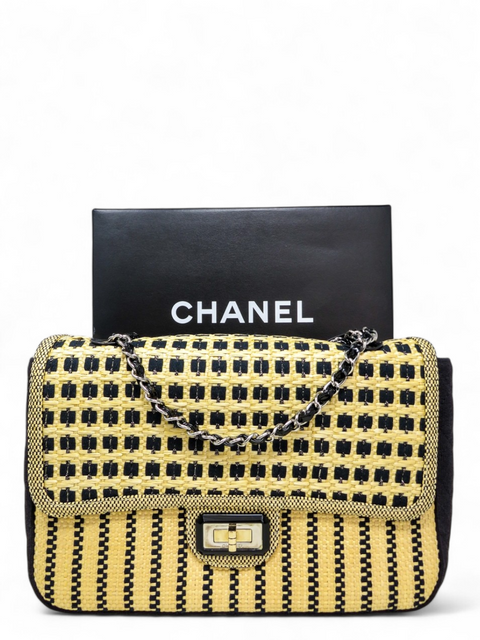Bolso "Raffia 2,55 Single Flap Bag"
