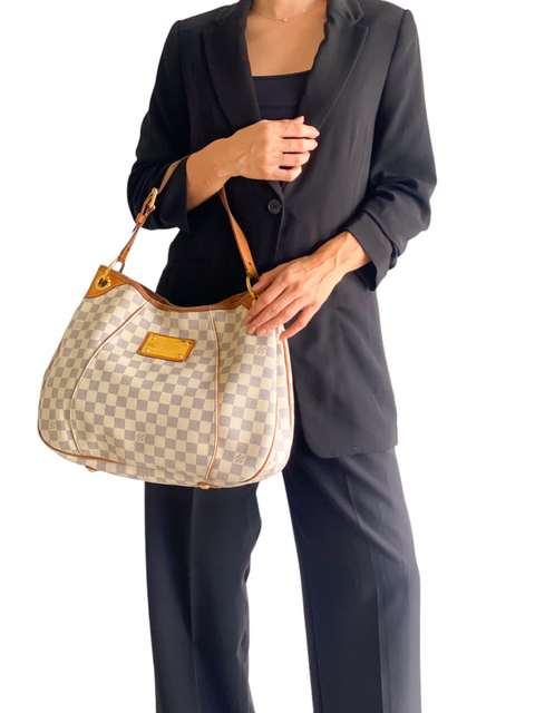 Bolso "Damier Azur Galliera PM"