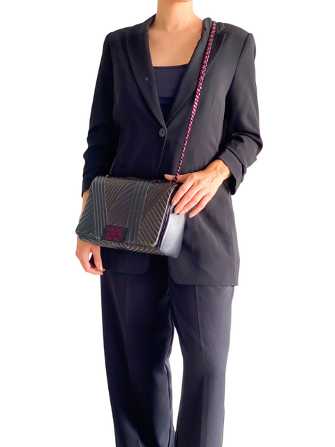 Bolso "Quilted Leather Flap"