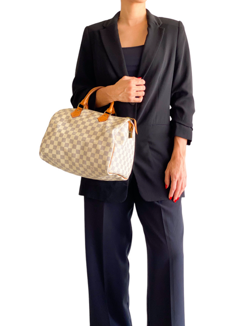 Bolso "Damier Azur Speedy 30"