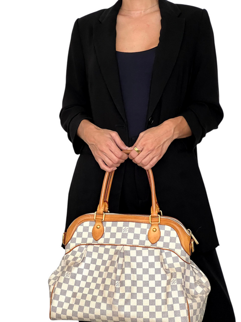 Bolso "Damier Azur Trevi"