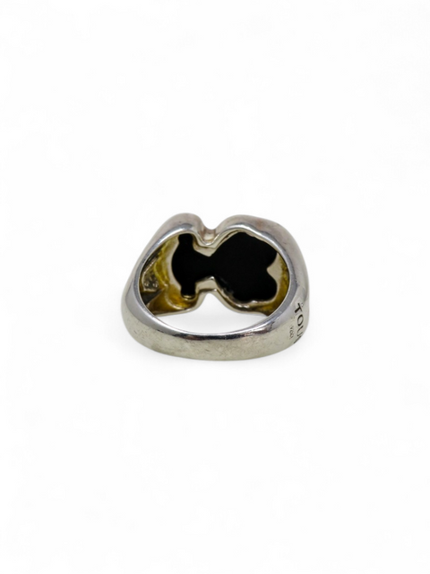 Anillo "Mediano ónix Icon"