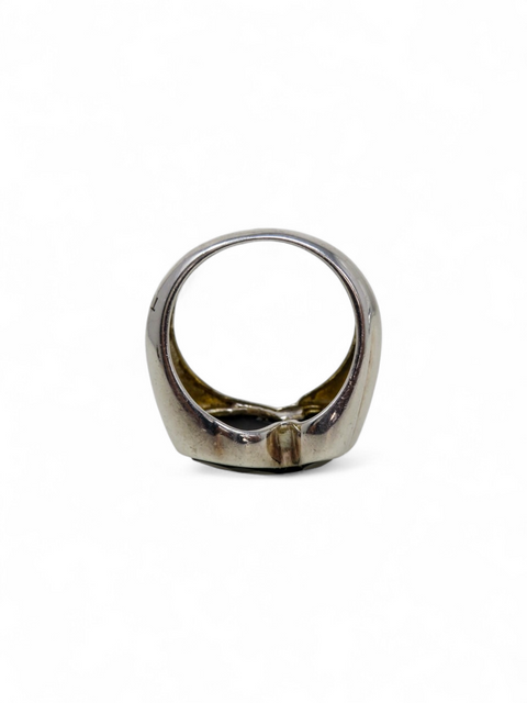 Anillo "Mediano ónix Icon"