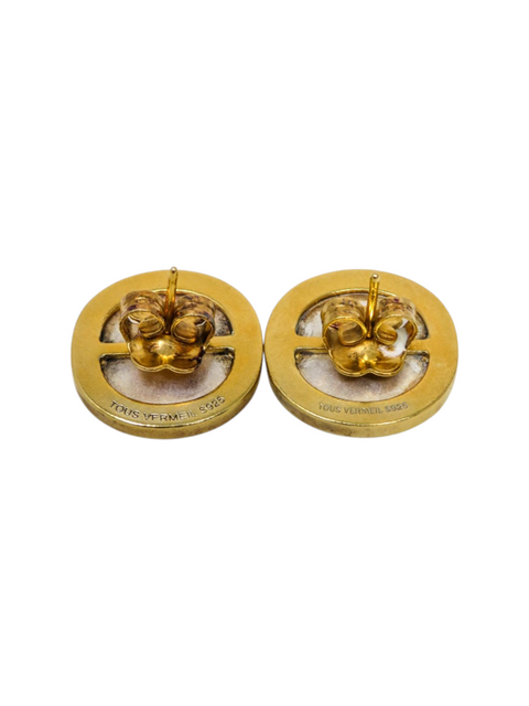 Aretes "Bicolor Oursin"