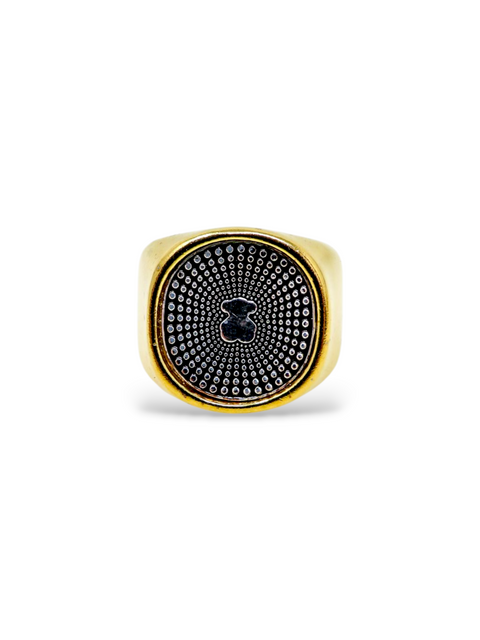 Anillo "Bicolor Oursin"