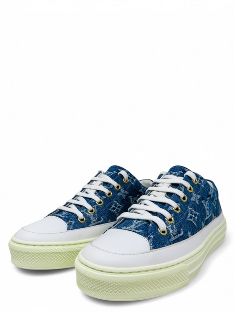 Tenis "Denim Monogran Stellar"