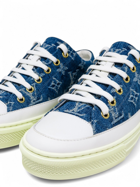 Tenis "Denim Monogran Stellar"