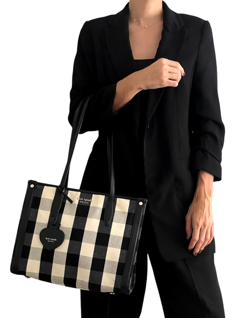 Bolso "Market Gingham Medium Tote"