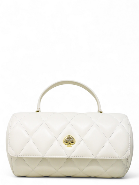 Bolso "Heart Barrel Quilted Crossbody"