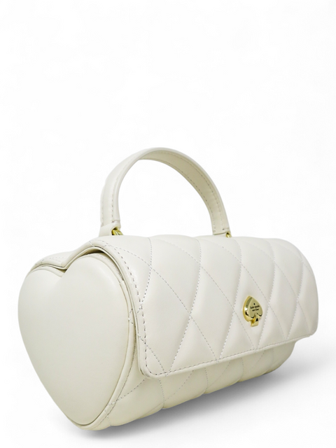 Bolso "Heart Barrel Quilted Crossbody"