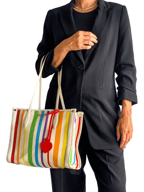 Bolso "Rainbow Medium Market Tote"