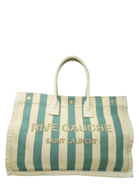 Bolso "Rive Gauche Large Stripped Tote"