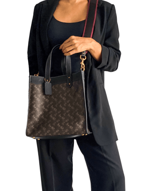 Bolso "Field Tote With Horse And Carriage Print"