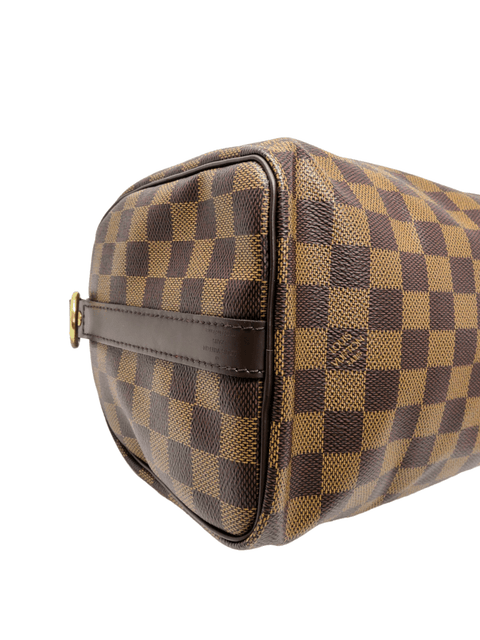 Bolso "Damier Ebene Speedy Bandoulière 25"
