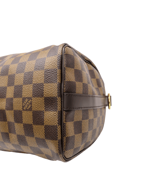 Bolso "Damier Ebene Speedy Bandoulière 25"